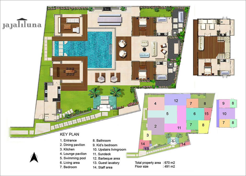 Villa Jajaliluna Floorplan Elite Havens