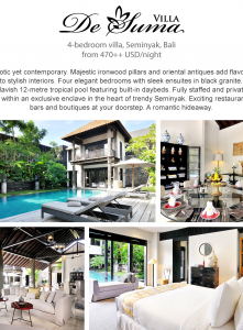 Best Luxury Villas - Villa De Suma