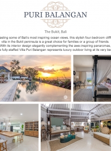 Best Luxury Villas - Villa  Puri Balangan