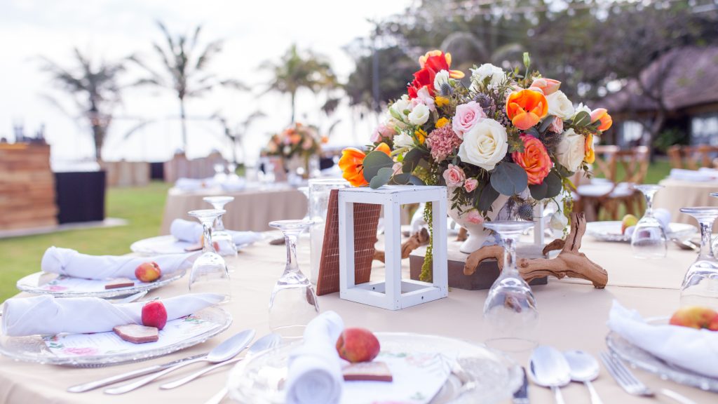 Bali wedding flower bouquet