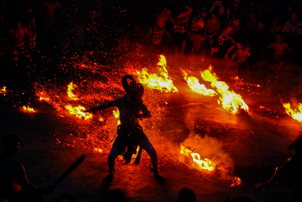Kecak fire dance