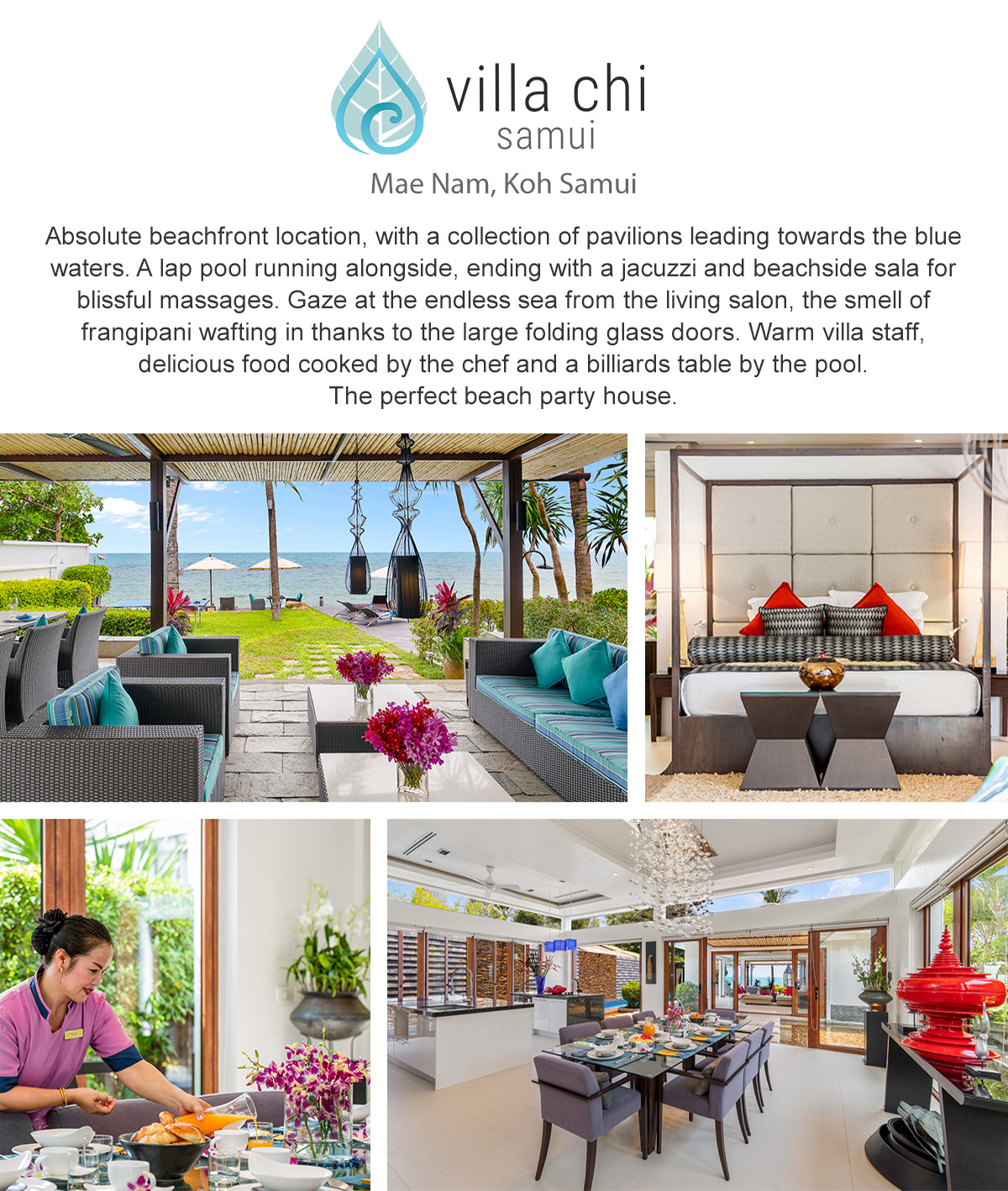 Villa Chi Samui - Mae Nam, Koh Samui, Thailand