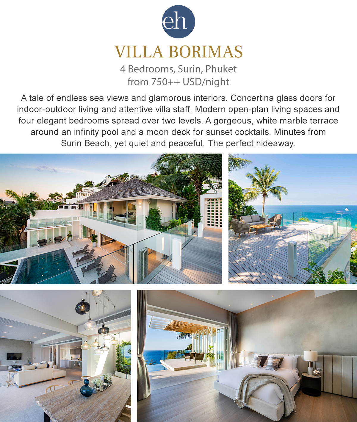 Villa Borimas - Surin, Phuket