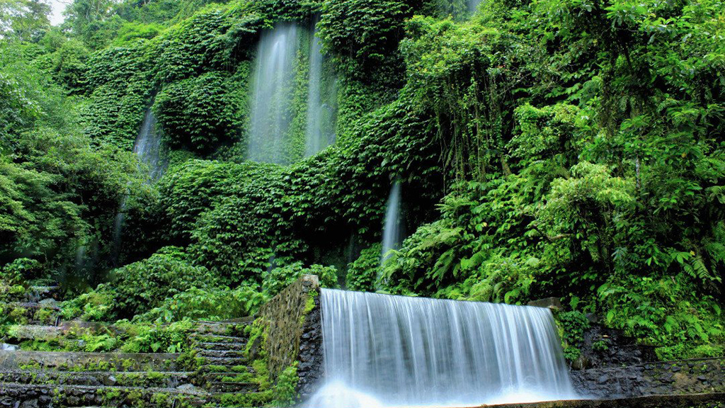 Bali’s Alternative Benang Kelambu Waterfalls in Bali's alternative