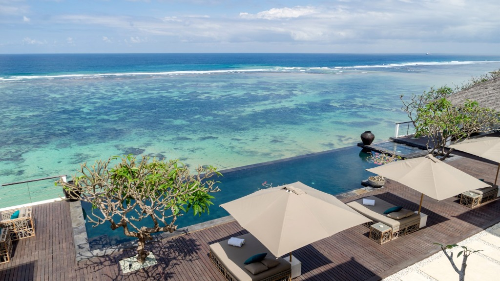 Grand Cliff Nusa Dua - Bali- Stunning view from pool