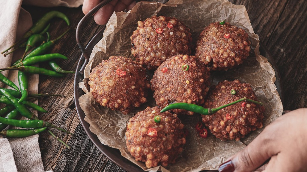 Sabudana Vada, a crispy snack from India