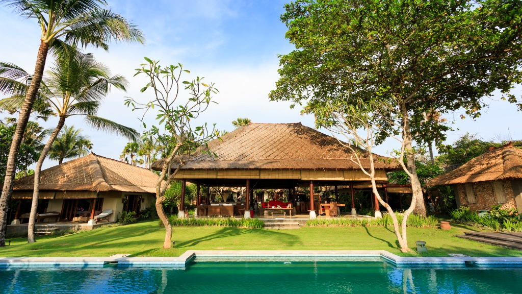 Villa Maridadi - Open pavilion Bali living