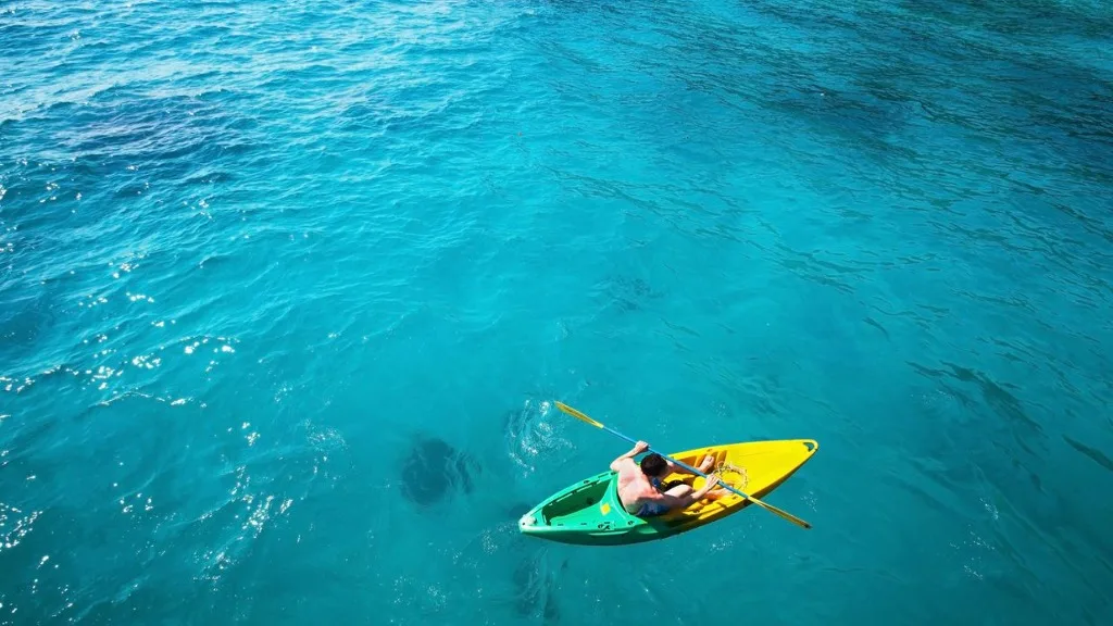 Canoe on beach istock
