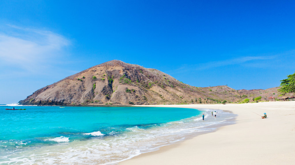 Mawun Beach Lombok Bali Indonesia