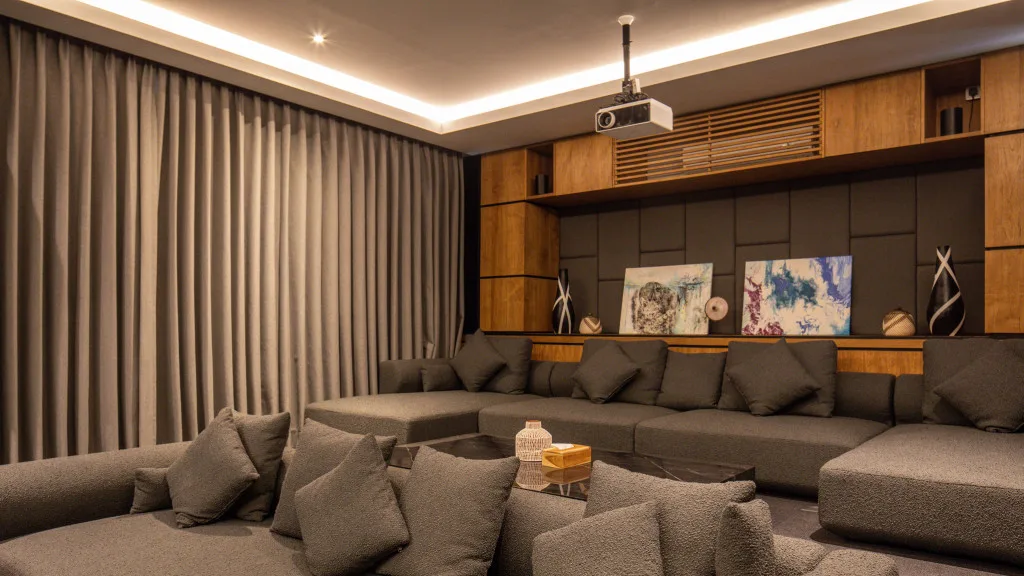villa norbu cinema room