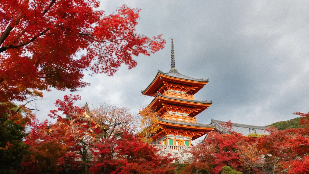Autumn in Kyoto Japan