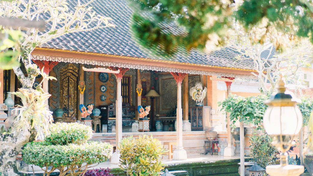 Traditional balinese house